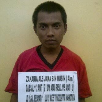 Salah satu tahanan yang kabur dari Lapas Muara Sabak